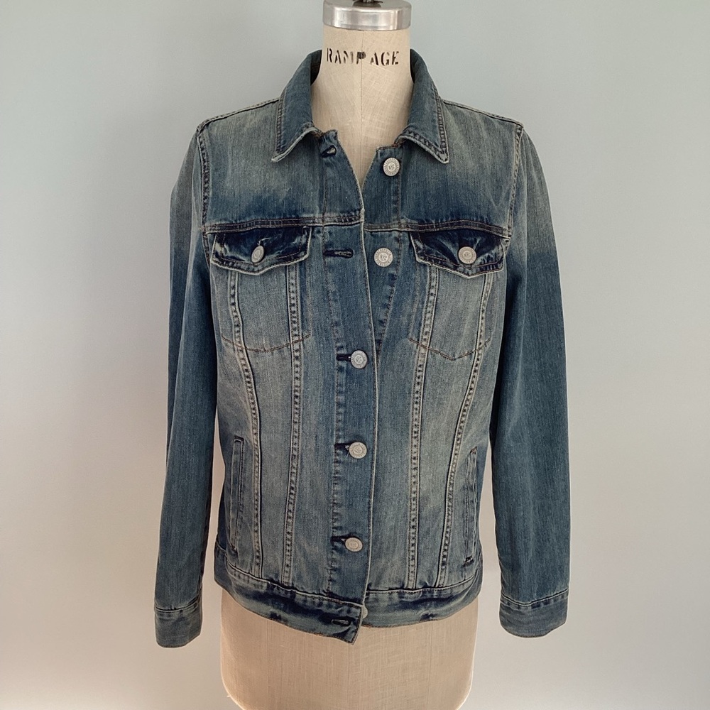 Aeropostale Boyfriend Jean Jacket Size S/P